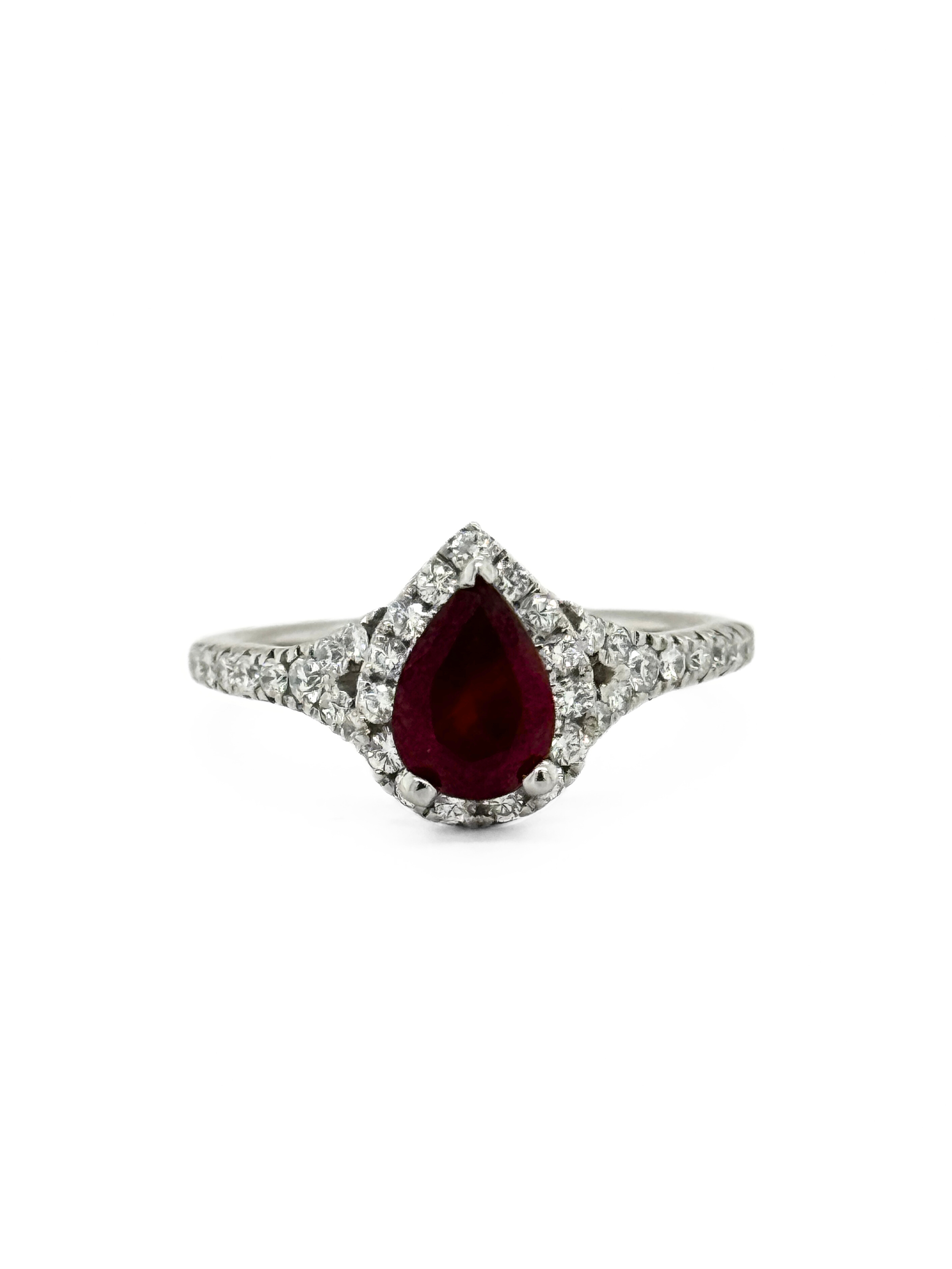 RUBY LADY'S RING-121806